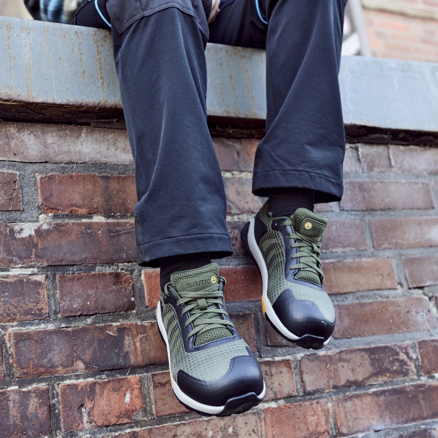 BAAK | Pan sko S1PS | Ultralätt barfota säkerhetssko BAAK TJÅKKO