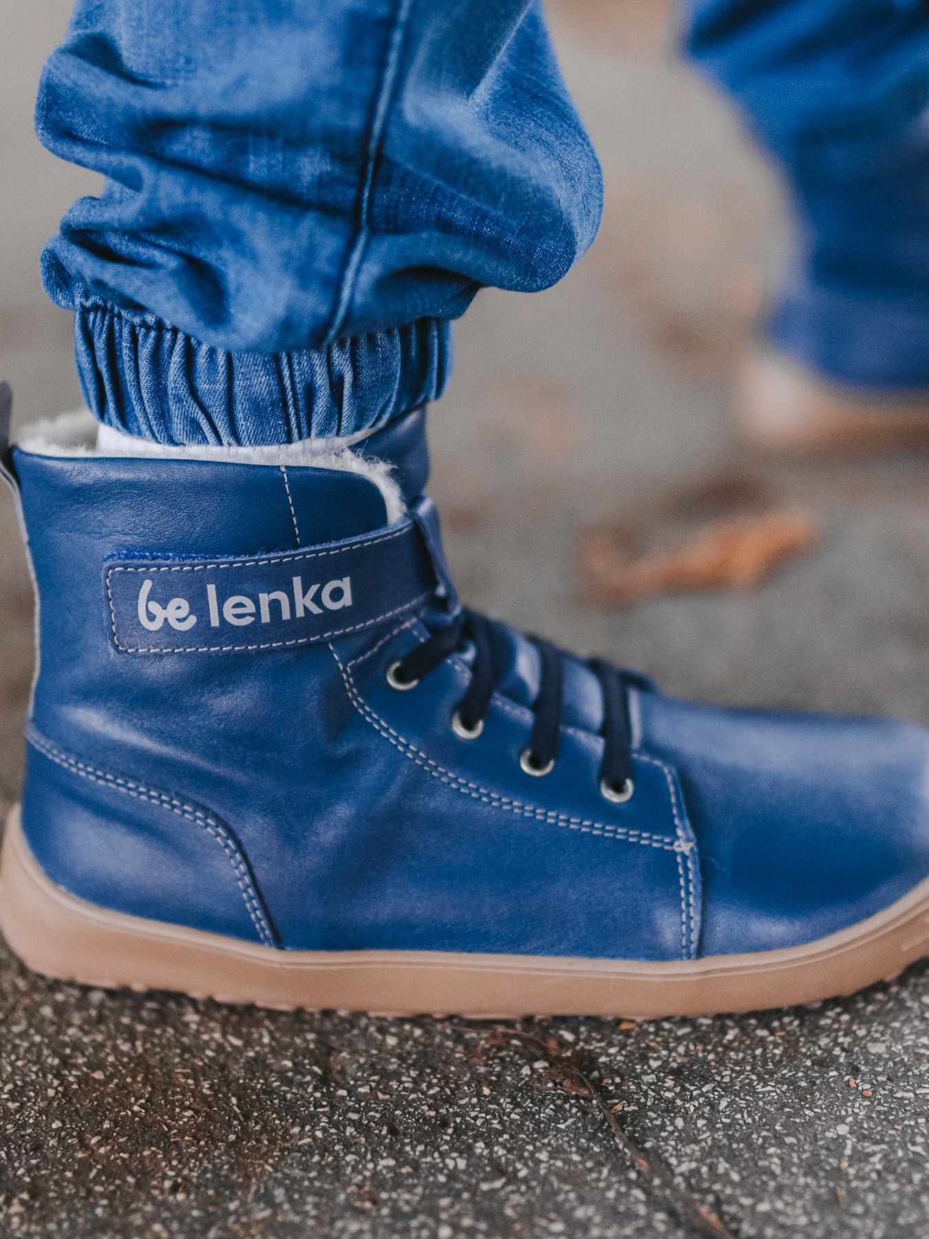 Be Lenka | Winter KIDS | Ullfodrad Barfotakänga för Barn