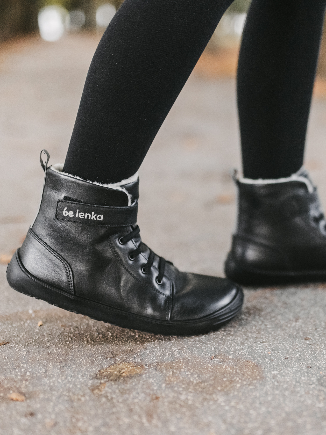 Be Lenka | Winter KIDS | Ullfodrad Barfotakänga för Barn