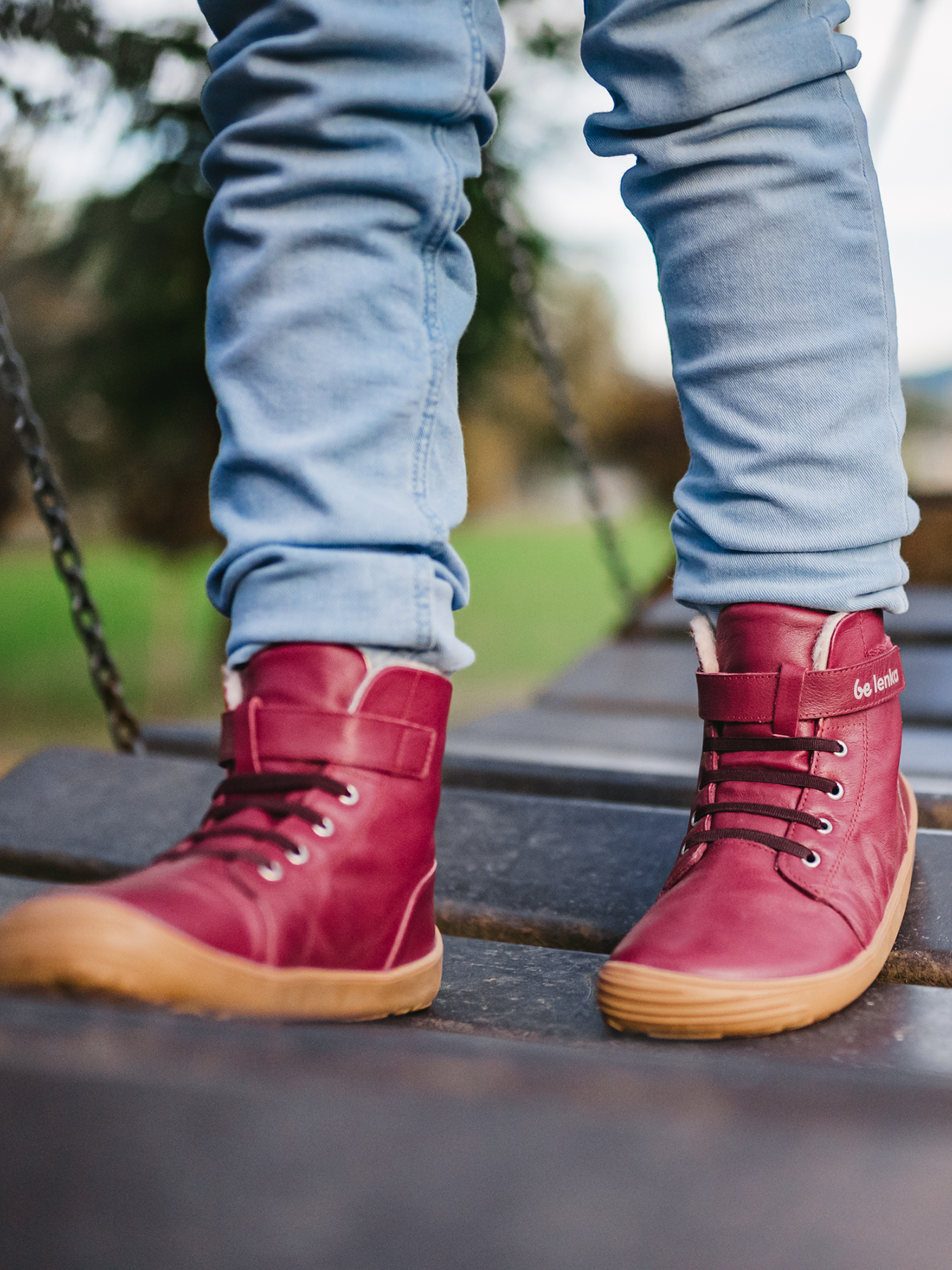 Be Lenka | Winter KIDS | Ullfodrad Barfotakänga för Barn