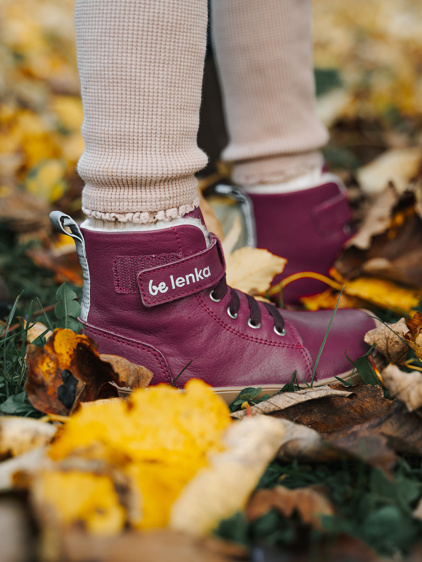 Be Lenka | Winter KIDS | Ullfodrad Barfotakänga för Barn
