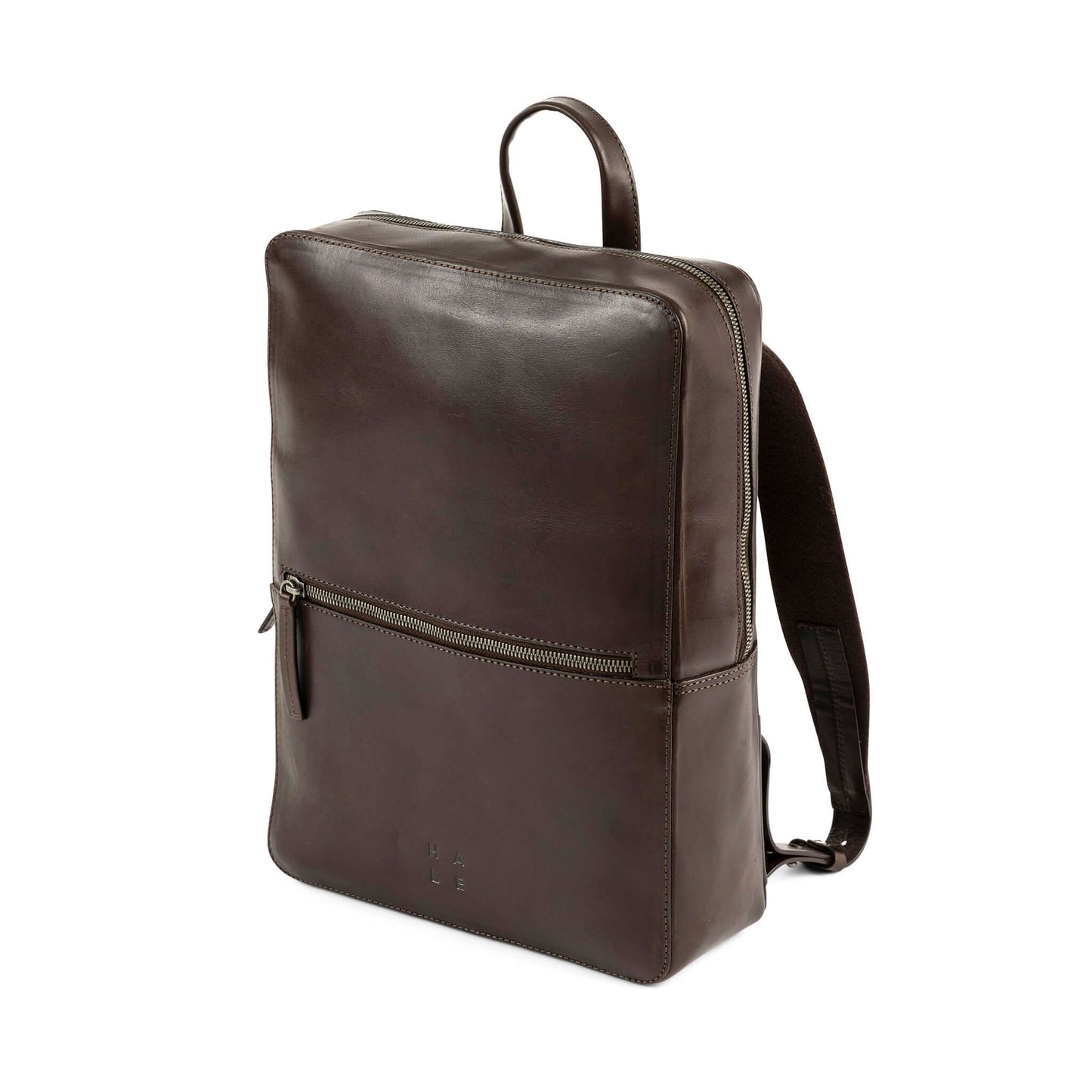 GALTABÄCK Backpack Halland Leather Manufacturing TJÅKKO Darkbrown