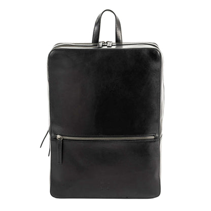 GALTABÄCK Backpack Large Halland Leather Manufacturing TJÅKKO Black