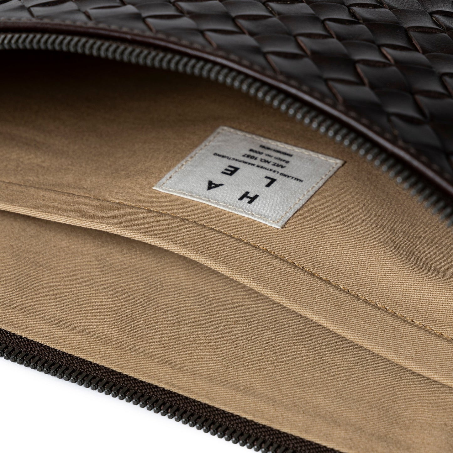 STRANNINGE Braided Computer Case 16 inch Halland Leather Manufacturing TJÅKKO