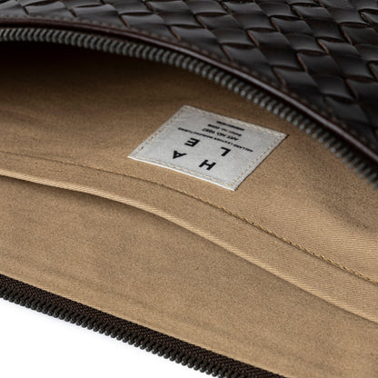 STRANNINGE Braided Computer Case 16 inch Halland Leather Manufacturing TJÅKKO