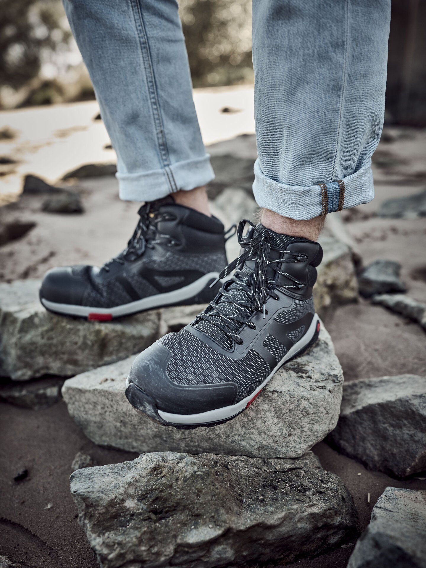 BAAK | Pegasus Känga S3S |  Barfota säkerhetskänga med aluminium tåskydd BAAK TJÅKKO