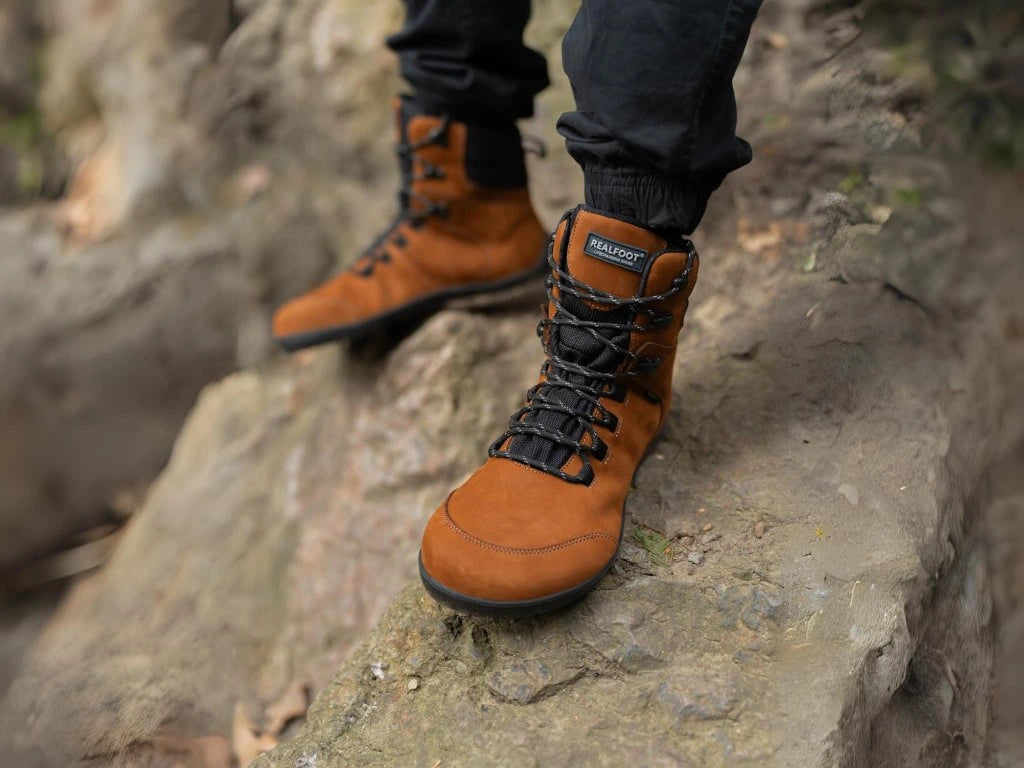 Realfoot | Trekker High | Hög barfotakänga