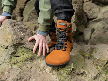 Realfoot Trekker High | Hög Barfotasko Känga
