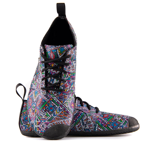 Saltic | Fura Fashion | Design-sneaker med ExtasyFix®-sula Saltic TJÅKKO Aztec / 47