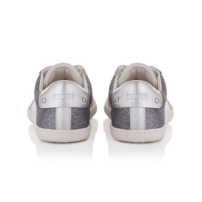 Shapen | Charm | Sneakers med glitter och läder