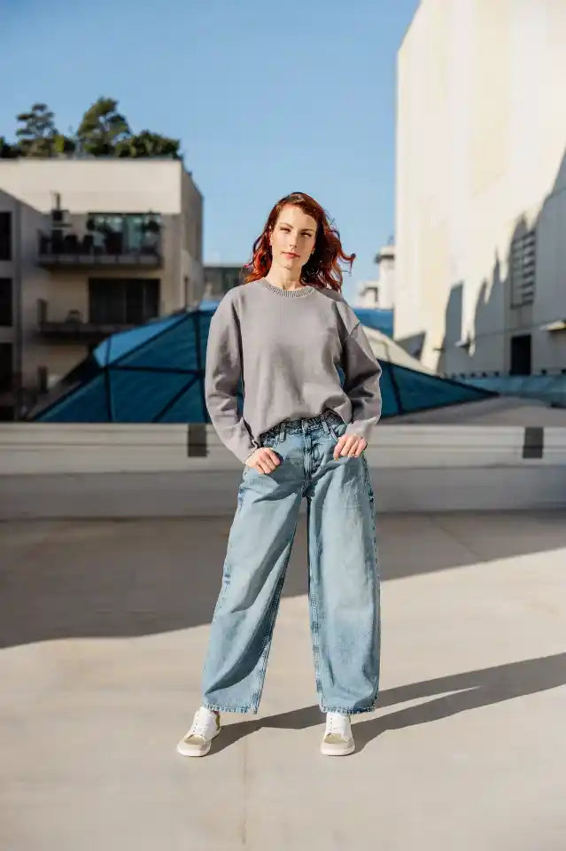 Shapen | Charm | Sneakers med glitter och läder