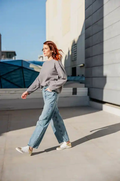 Shapen | Charm | Sneakers med glitter och läder