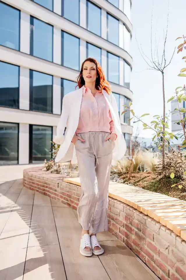 Shapen | Charm | Sneakers med glitter och läder