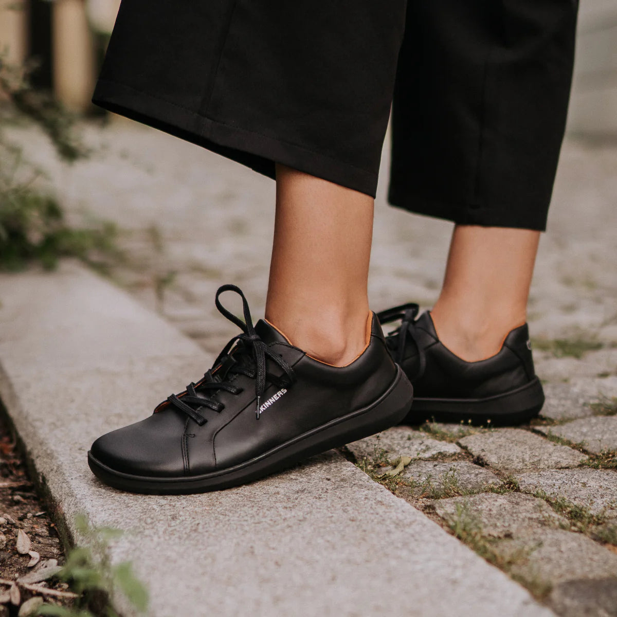 Skinners | Moonwalker | Minimalistisk lädersneaker Skinners TJÅKKO