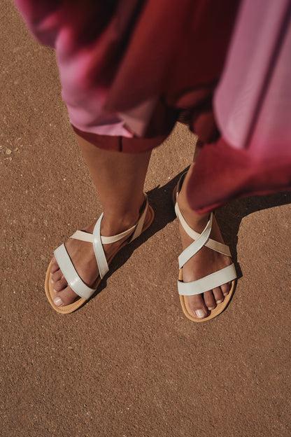 Shapen | Calla | Sandal i vegetabiliskt garvat läder