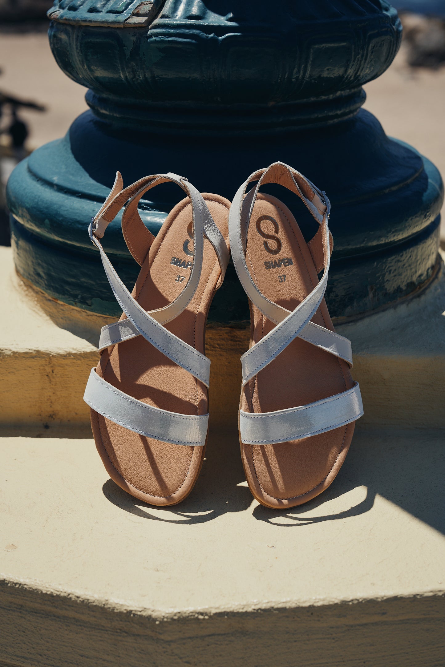 Shapen | Calla | Sandal i vegetabiliskt garvat läder