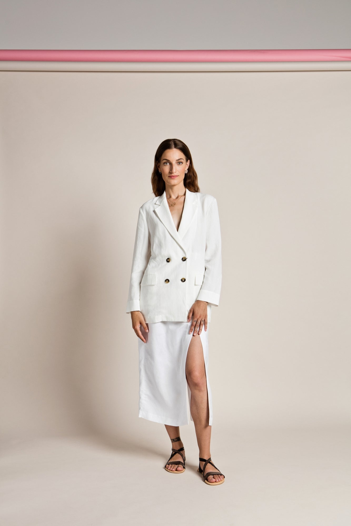 Shapen | Calla | Sandal i vegetabiliskt garvat läder