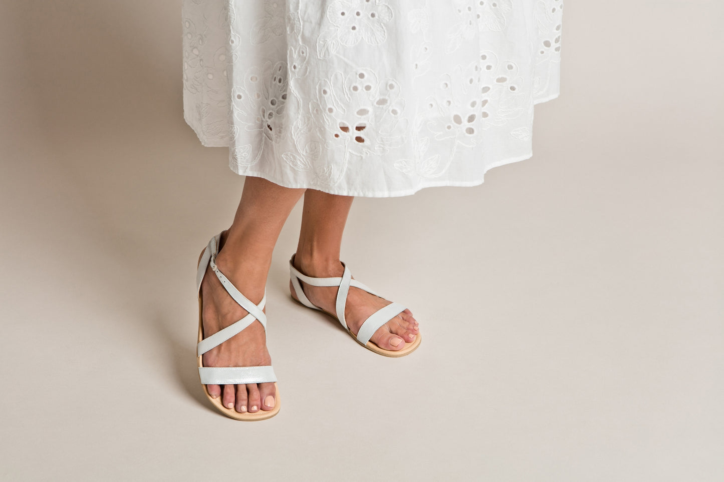 Shapen | Calla | Sandal i vegetabiliskt garvat läder