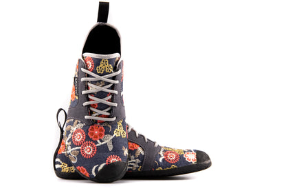 Saltic | Fura Fashion Vegan | Broderad design-sneaker med ExtasyFix®-sula Saltic TJÅKKO