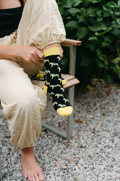 Barfotastrumpor Wide Toes Oddlysocks TJÅKKO Shoes & Adventure