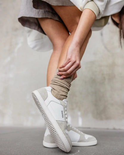 Shapen | RE:WIND | Retro Sneakers i läder Shapen TJÅKKO