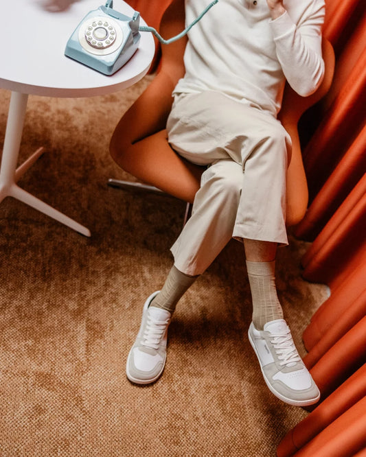 Shapen | RE:WIND | Retro Sneakers i läder Shapen TJÅKKO