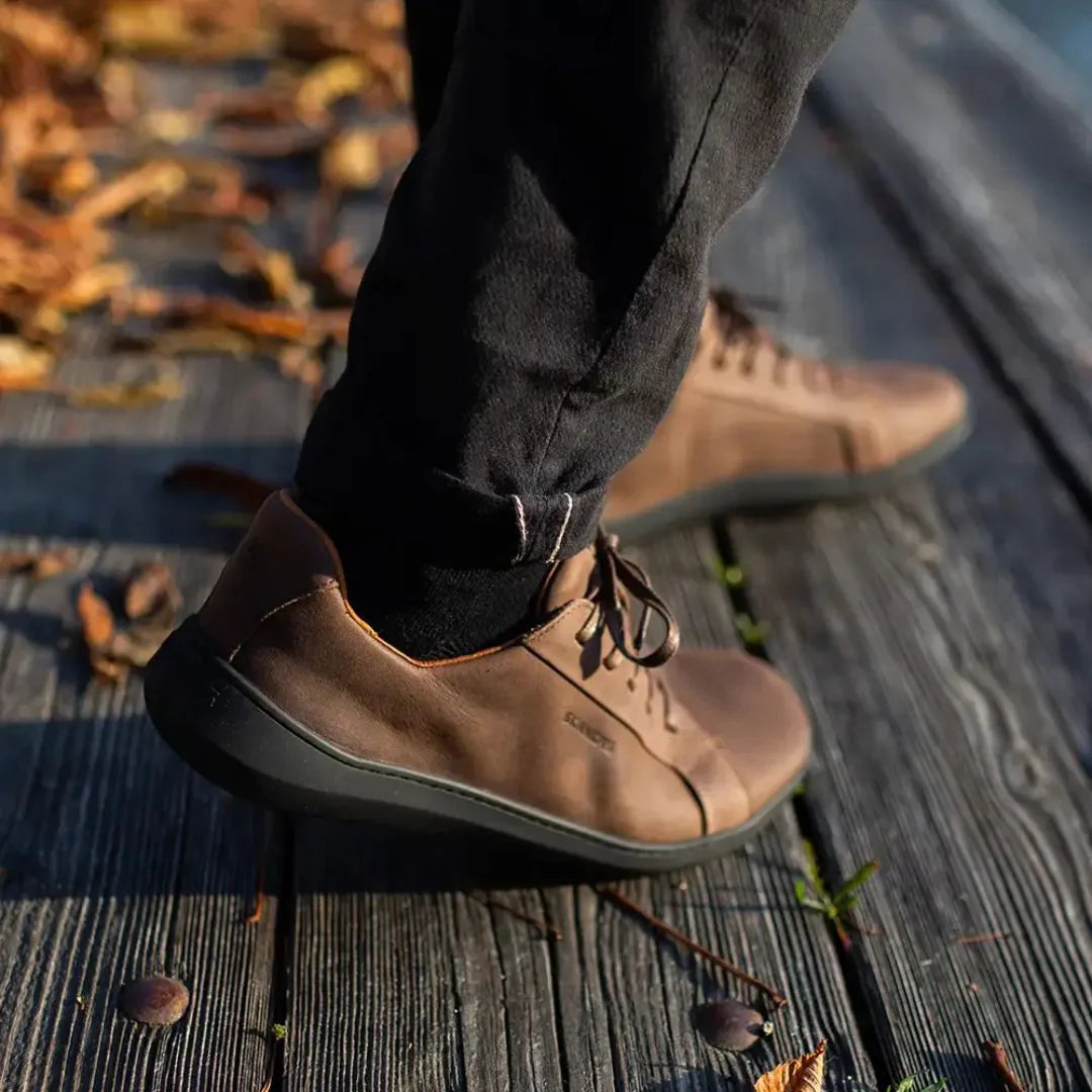 Skinners | Moonwalker | Minimalistisk lädersneaker Skinners TJÅKKO