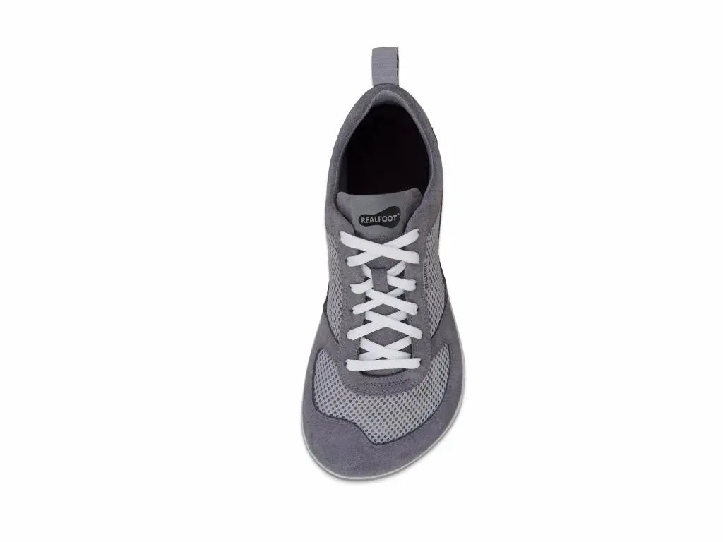 Realfoot Natural Runner 2 | Silver | Sneaker - TJÅKKO