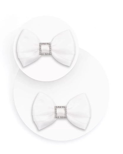 Shapen | Skodekoration | Rosett i satin med strass Shapen TJÅKKO